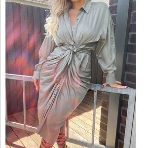 Olive Fashion nova Dress